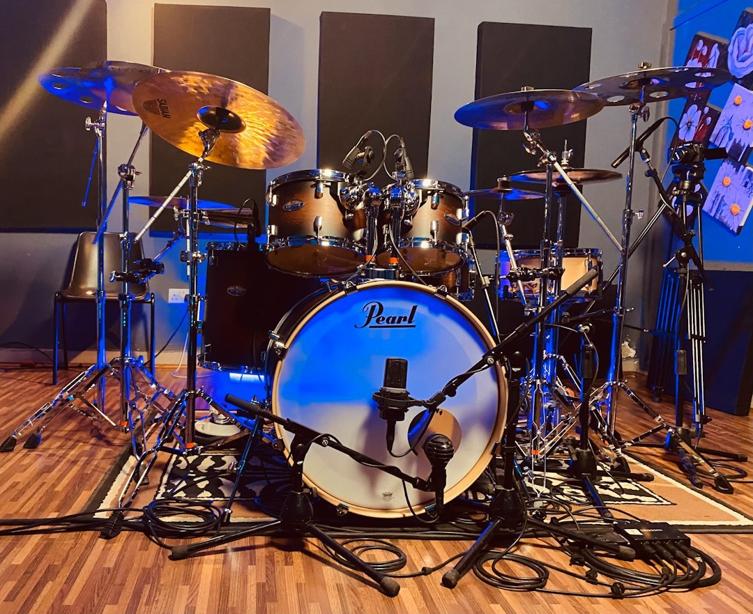 Live streaming production setup with cameras and lighting rig in a studio